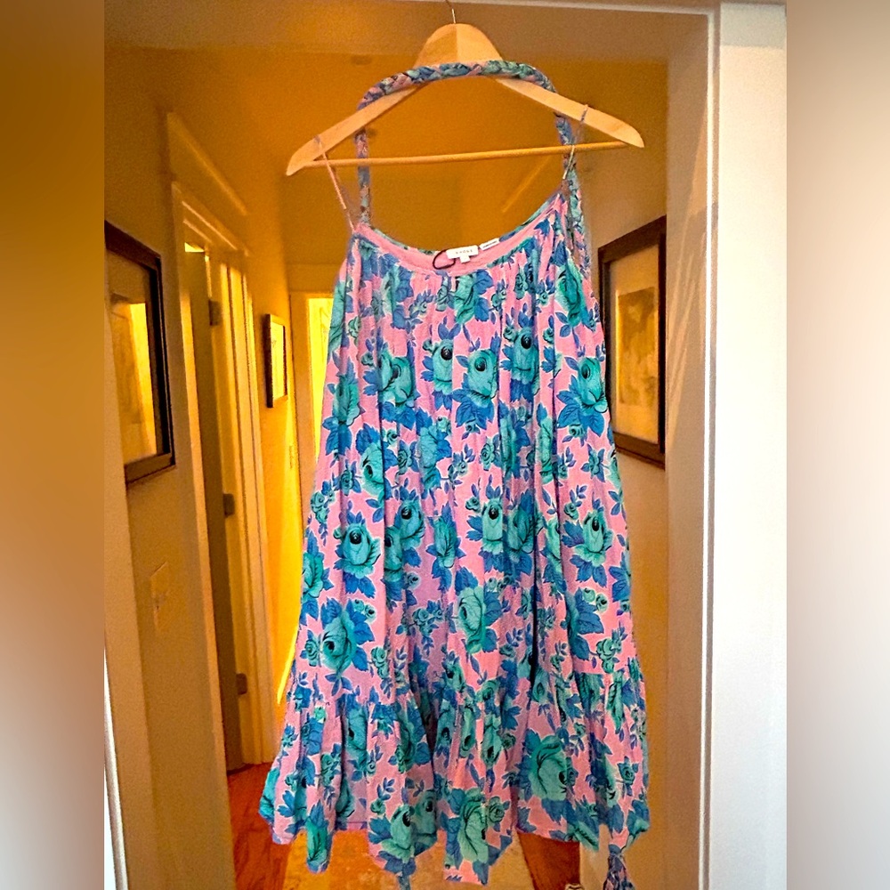 Rhode Floral Print Mini with Tie